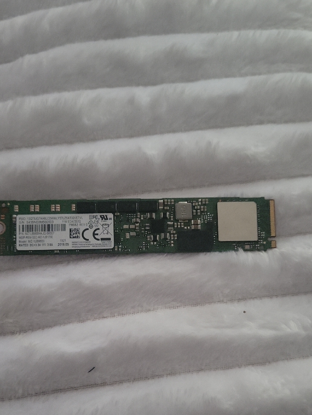 M.2 NVMe SSD Internal Storage Module - Green 960 GB